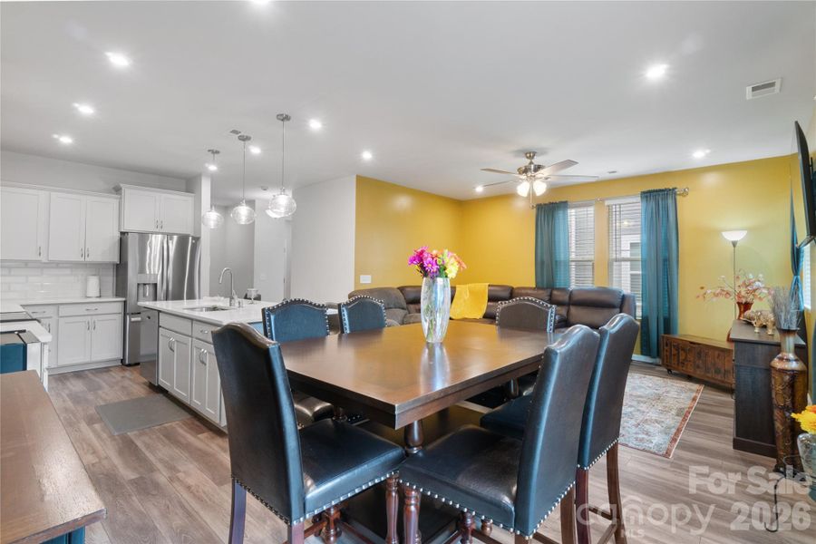 Furnished interior view inside a new home in , Charlotte (Image 8).