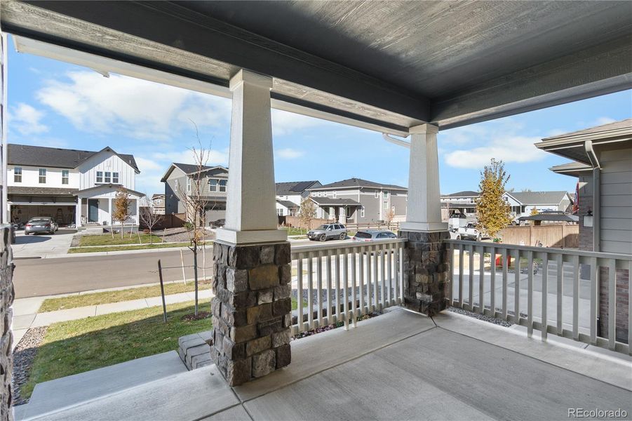 Exterior details and patio area of a home in , Brighton (Image 3).