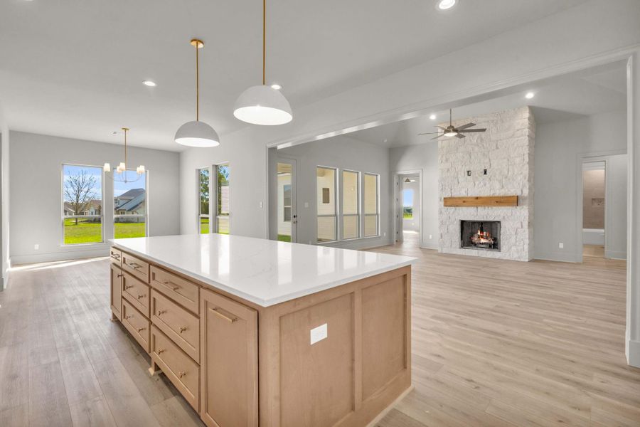 Furnished interior view inside a new home in Chapel Bend, Montgomery (Image 4).