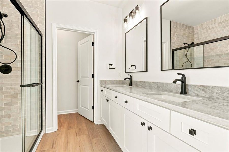 Furnished interior view inside a new home in , Rydal (Image 15).