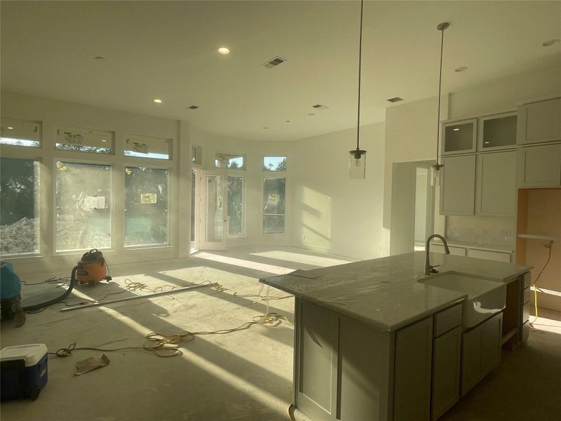 In-progress construction of a new home in Leander Estates, Leander, TX (Image 6).