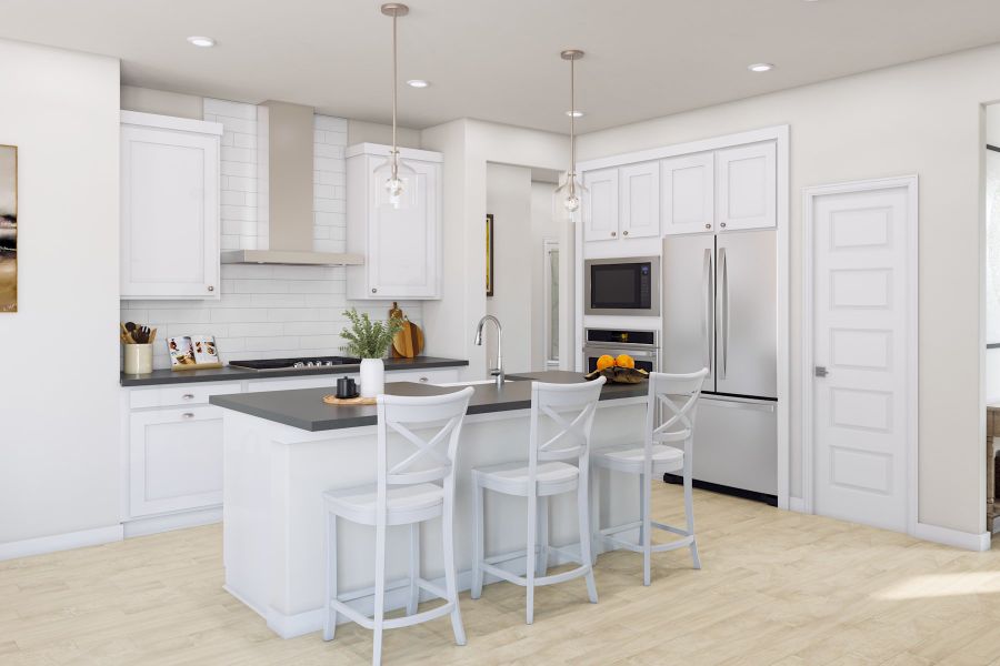 Furnished interior view inside a new home in Flora, Hutto (Image 8). Furnished interior view inside a new home in Flora, Hutto (Image 8).