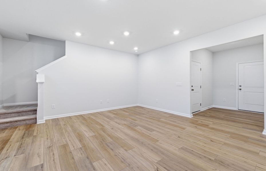 Spacious, unfurnished interior of a new home in Flemingfield, Greensboro (Image 37).