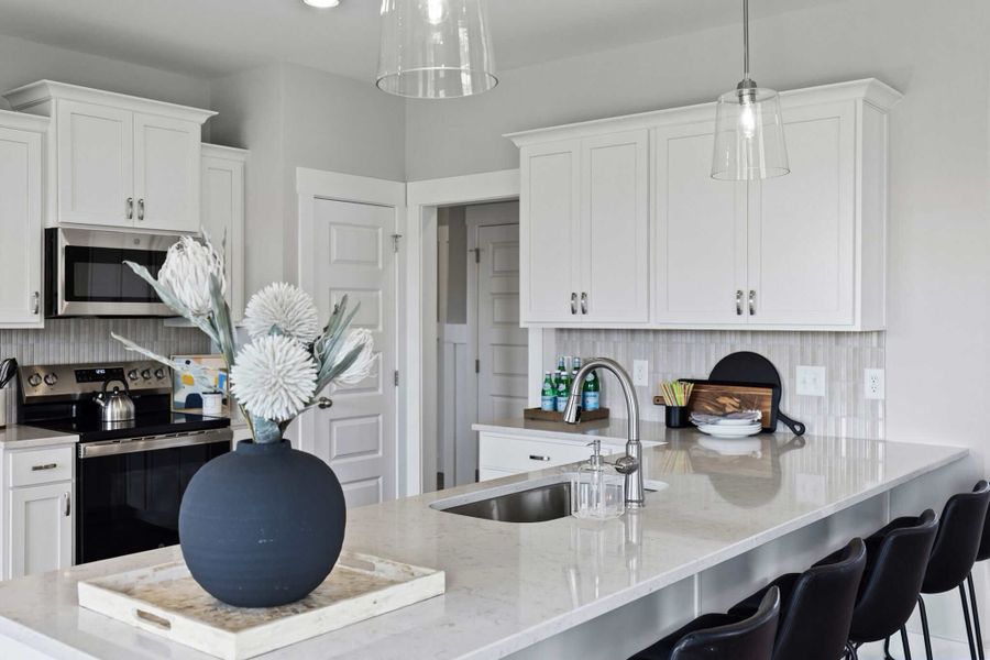 Furnished interior view inside a new home in Westfield Manor Homes, Gallatin (Image 11).