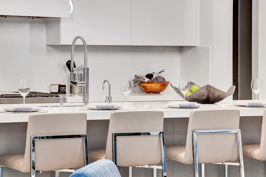 Furnished interior view inside a new home in , Boca Raton (Image 8).