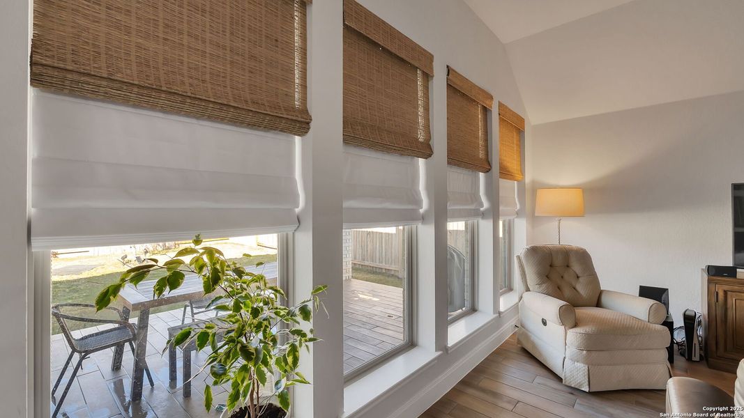 Furnished interior view inside a new home in Meadows Of Mill Creek 50', Seguin (Image 9). Furnished interior view inside a new home in Meadows Of Mill Creek 50', Seguin (Image 9).