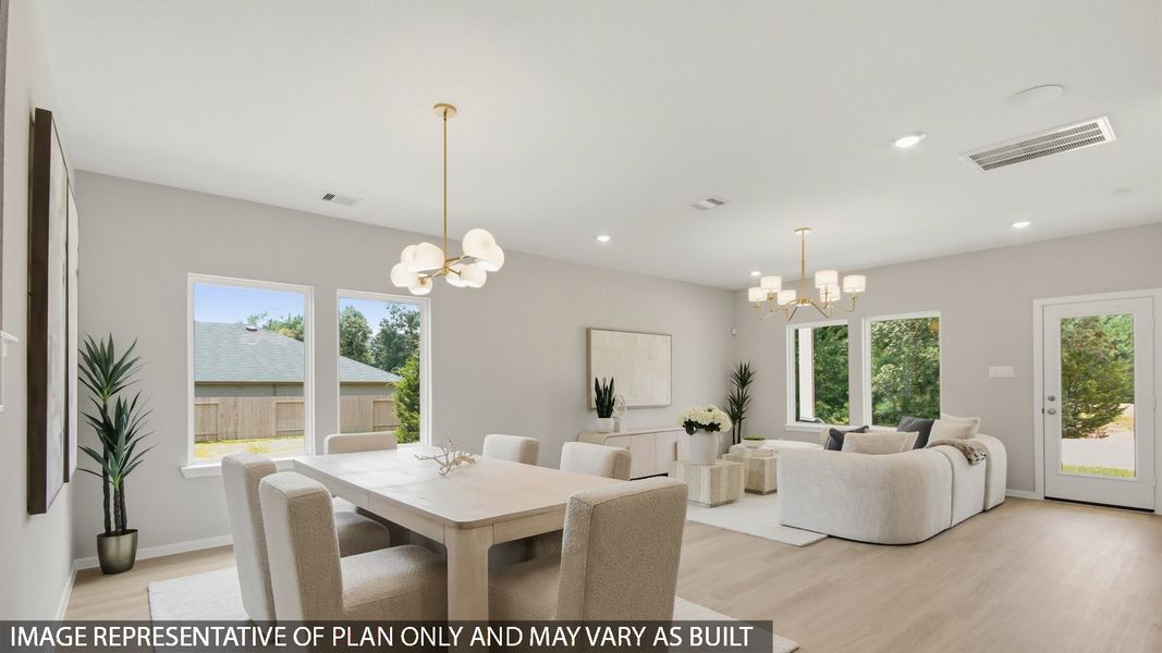 Furnished interior view inside a new home in Medina, Dayton (Image 6).