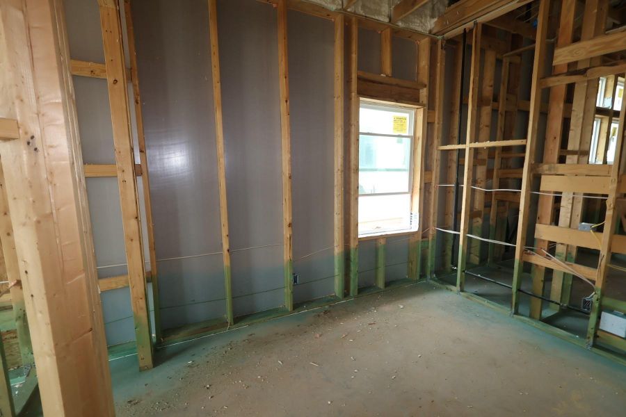In-progress construction of a new home in Bridgeland Central: Emerald Heights - Landmark Row Collection, Cypress, TX (Image 9).