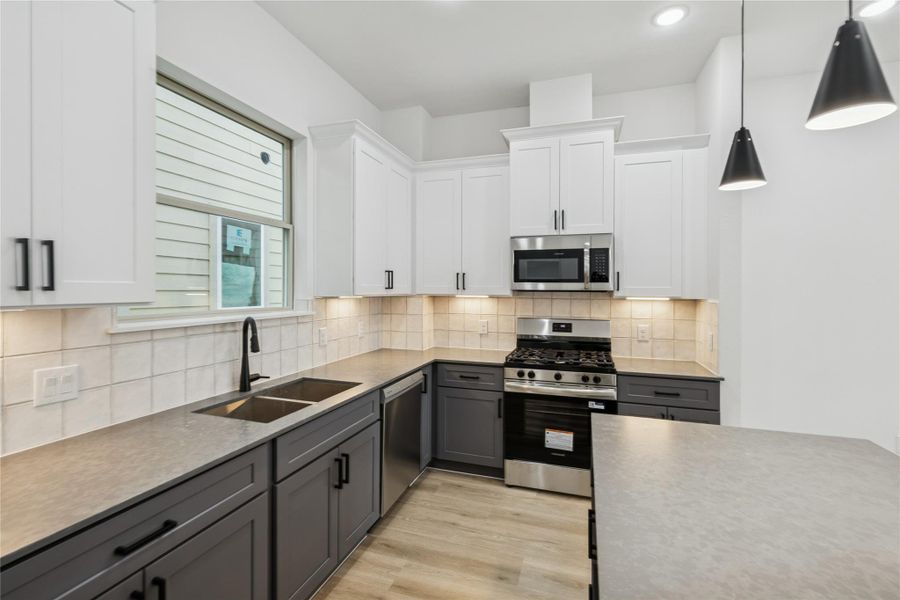 Furnished interior view inside a new home in , Houston (Image 4).