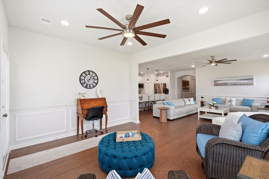 Furnished interior view inside a new home in , Johns Island (Image 14). Furnished interior view inside a new home in , Johns Island (Image 14).