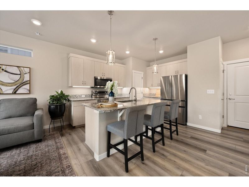 Furnished interior view inside a new home in Fickel Farm, Berthoud (Image 12).