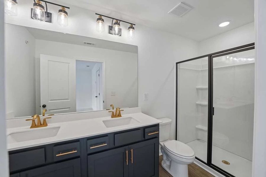 Primary Bathroom featuring Luxe Collection Finishes Primary Bathroom featuring Luxe Collection Finishes