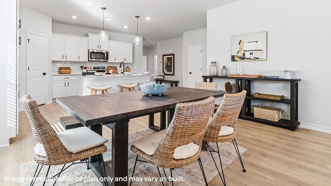 Representative furnished interior of a home built from the The Gaven by D.R. Horton in The Birch at Spencer Ranch, Boerne (Image 14).