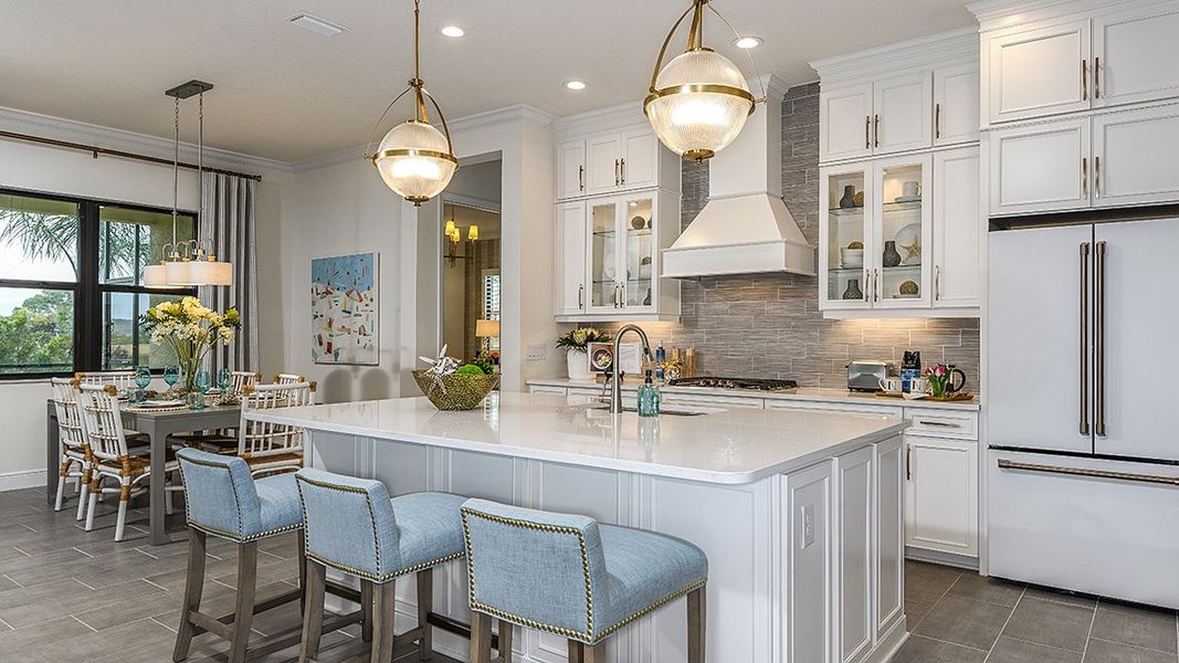 Representative furnished interior of a home built from the Bright Meadow 2 by Neal Communities in Canoe Creek, Parrish (Image 15).