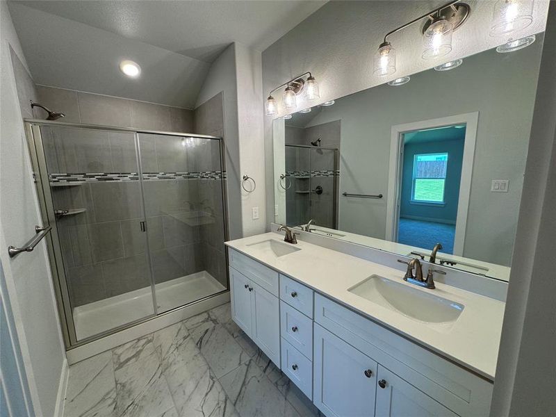 Furnished interior view inside a new home in The Gables At Tioga, Tioga (Image 5).