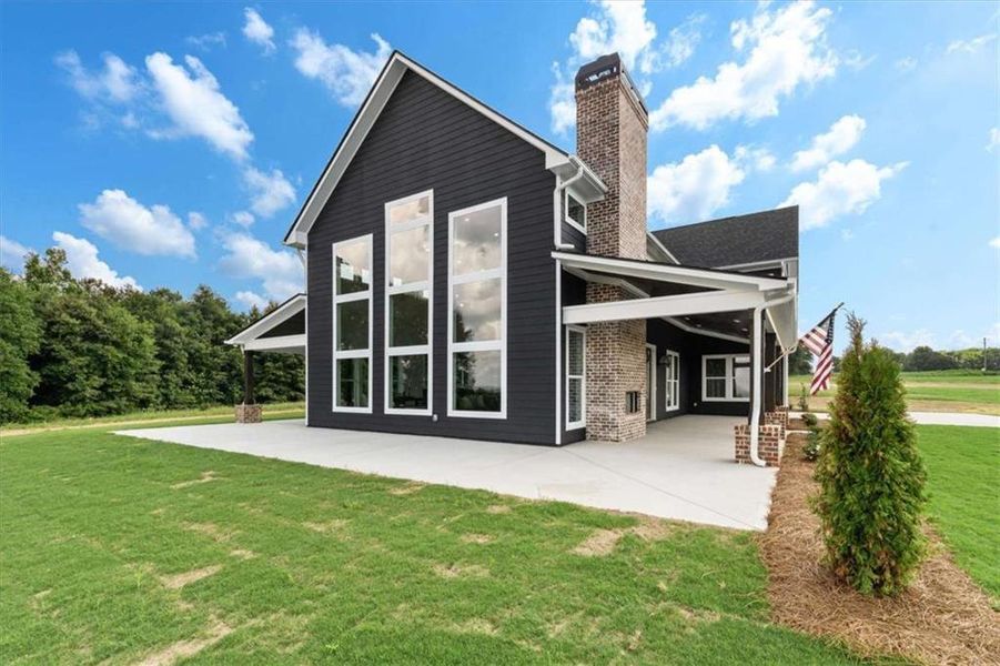 Front exterior of a new home in , Roopville, GA, highlighting curb appeal (Image 35).
