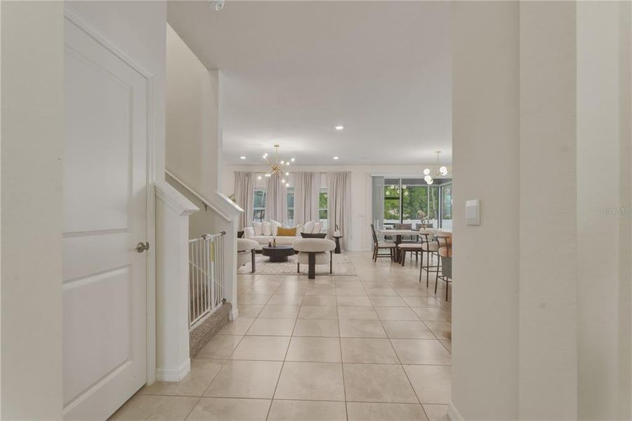 Furnished interior view inside a new home in Briarwood, Alachua (Image 27).