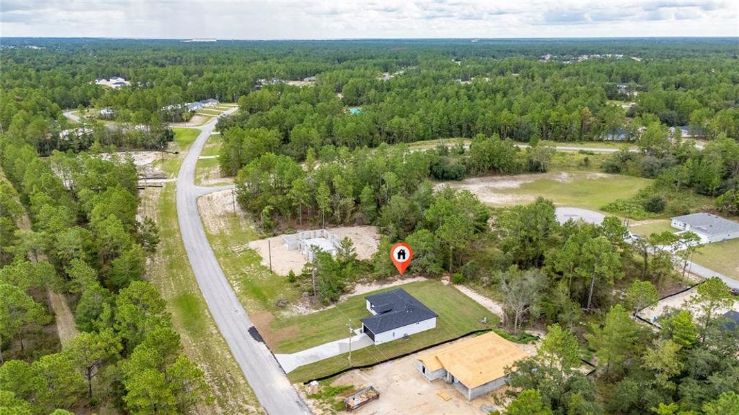 Front exterior of a new home in , Ocala, FL, highlighting curb appeal (Image 25).