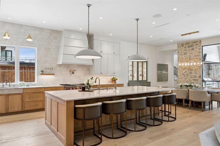 Furnished interior view inside a new home in , Southlake (Image 6).