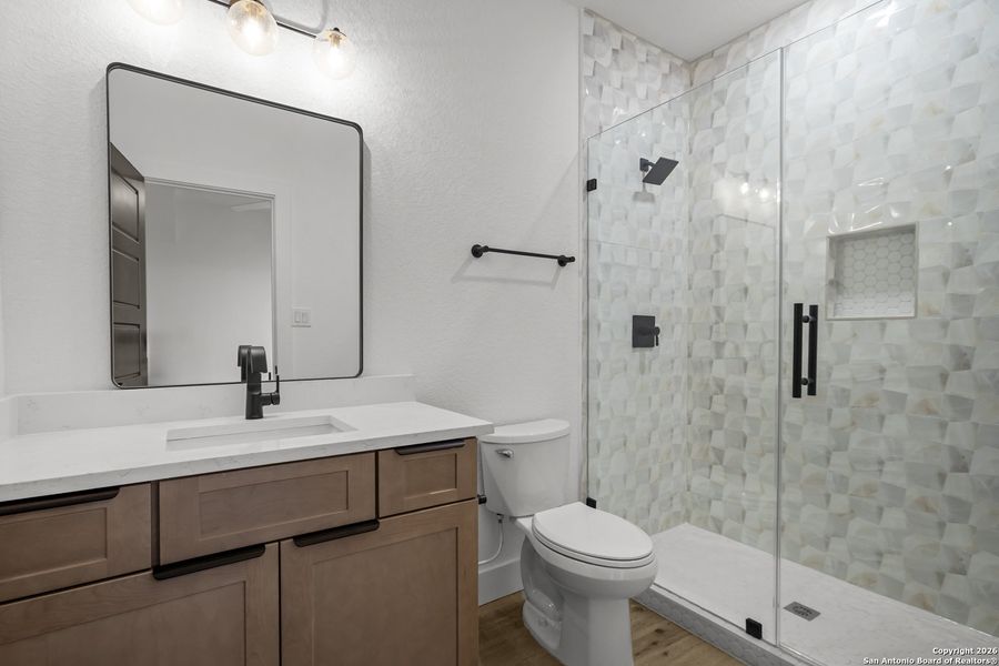 Furnished interior view inside a new home in , San Antonio (Image 30).