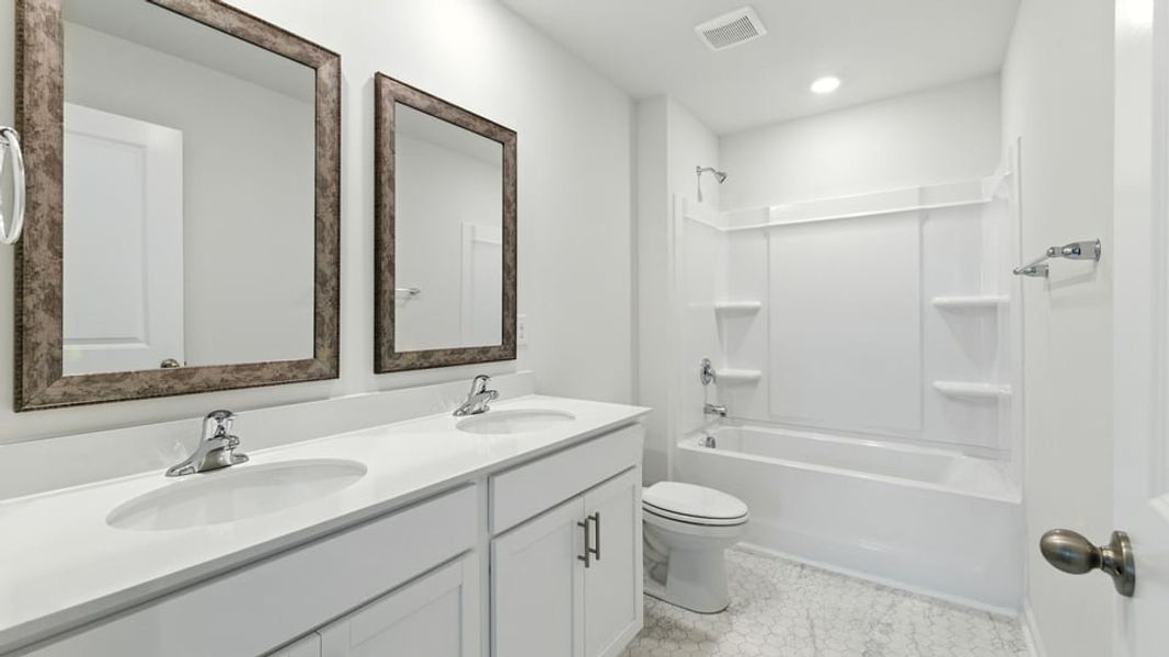Furnished interior view inside a new home in Durbin Meadows, Fountain Inn (Image 10). Furnished interior view inside a new home in Durbin Meadows, Fountain Inn (Image 10).