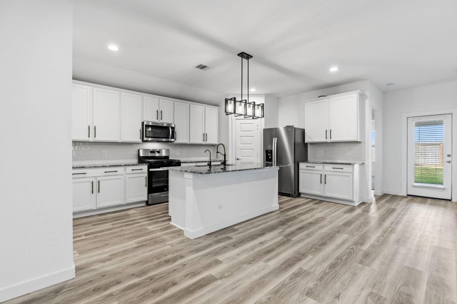 Furnished interior view inside a new home in , Fulshear (Image 7).
