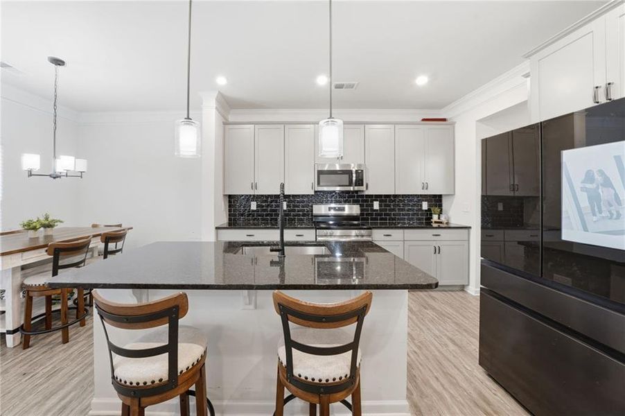 Furnished interior view inside a new home in , Powder Springs (Image 17).