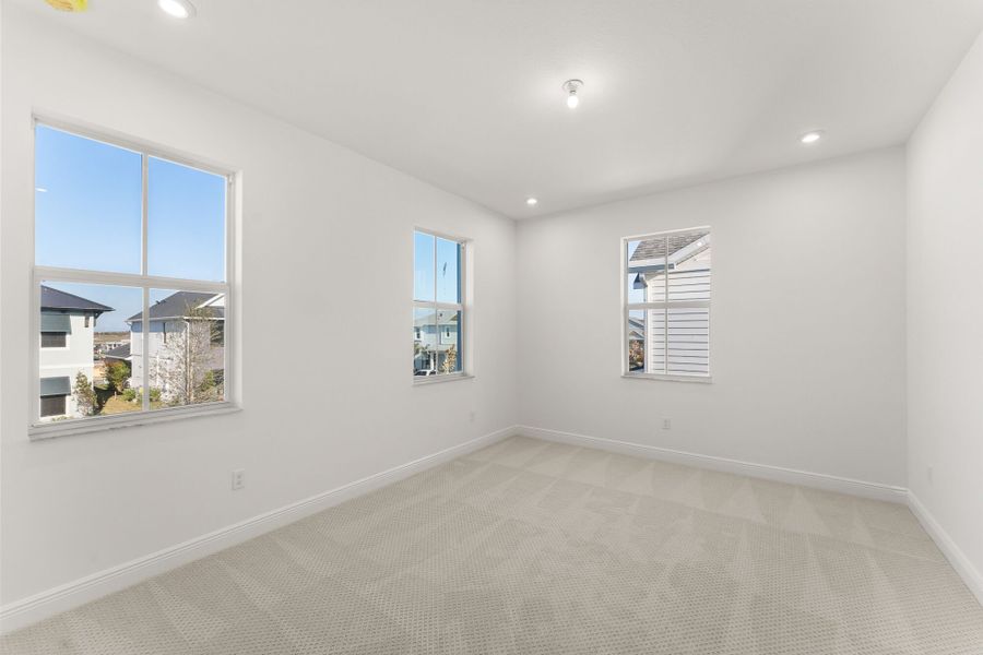 Representative unfurnished interior of a home built from the Barberton by Mattamy Homes in Newfield, Palm City (Image 20).