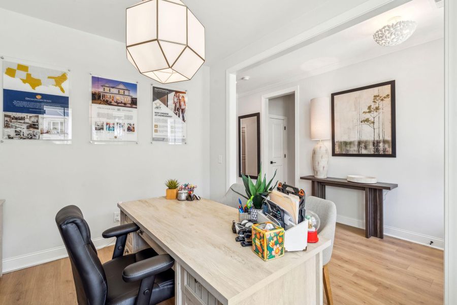 Furnished interior view inside a new home in Sweetgrass Station, Summerville (Image 16). Furnished interior view inside a new home in Sweetgrass Station, Summerville (Image 16).
