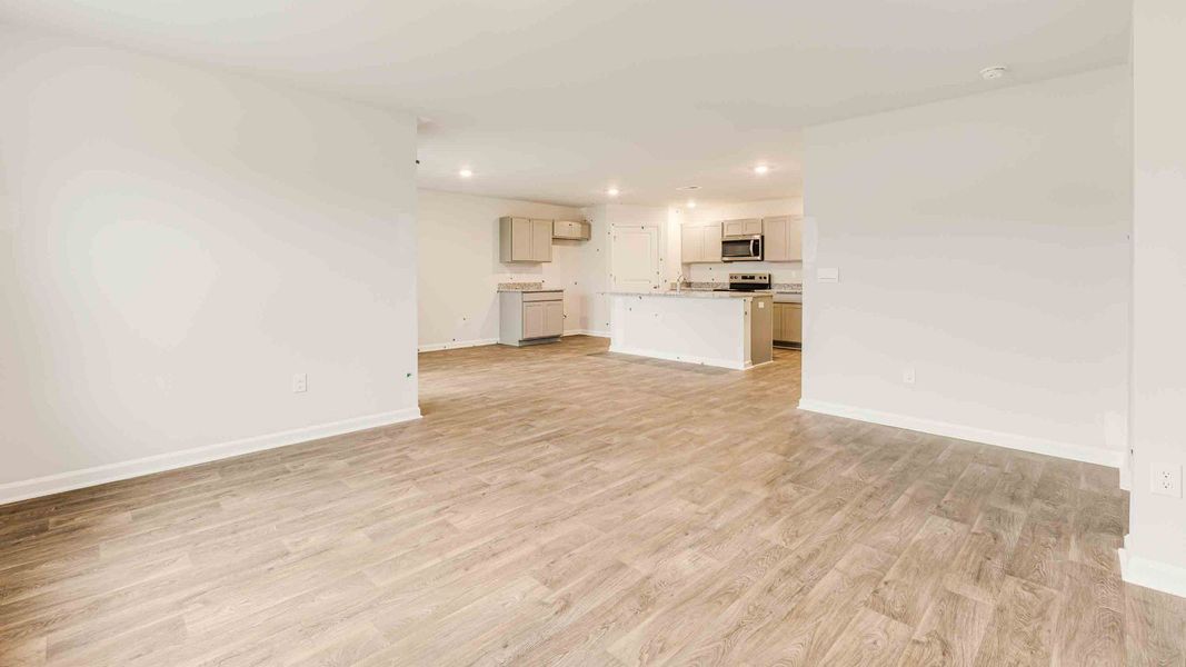Representative unfurnished interior of a home built from the CALI by D.R. Horton in Eagle Creek, Bolivia (Image 14). Representative unfurnished interior of a home built from the CALI by D.R. Horton in Eagle Creek, Bolivia (Image 14).