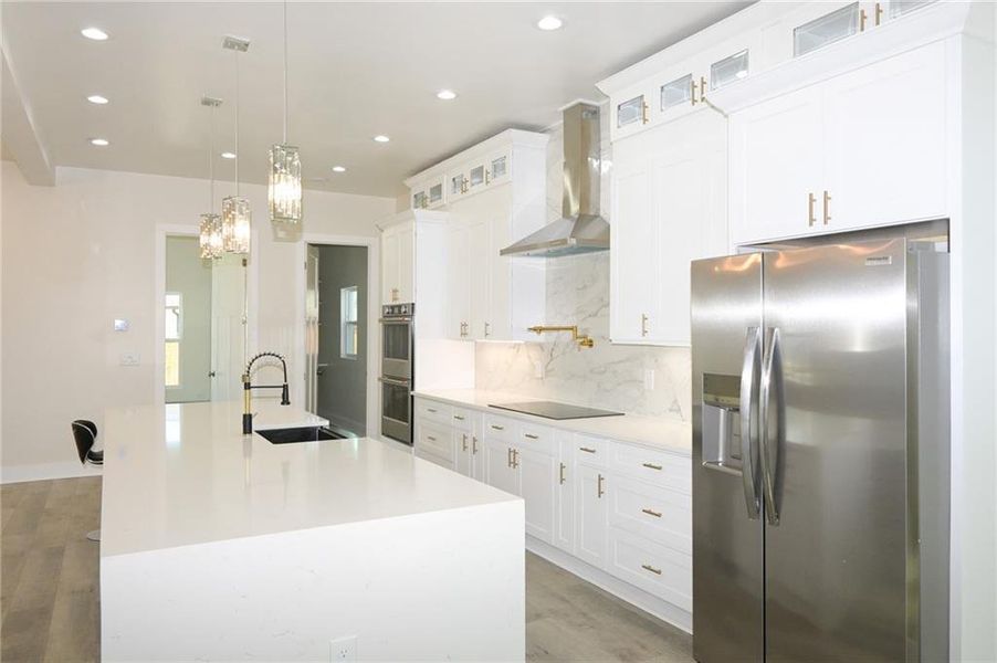 Furnished interior view inside a new home in , Loganville (Image 48).