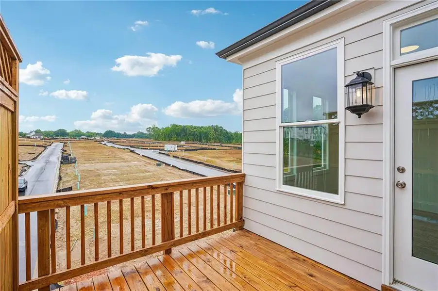 Exterior details and patio area of a home in Waterhaven, Cumming (Image 19).