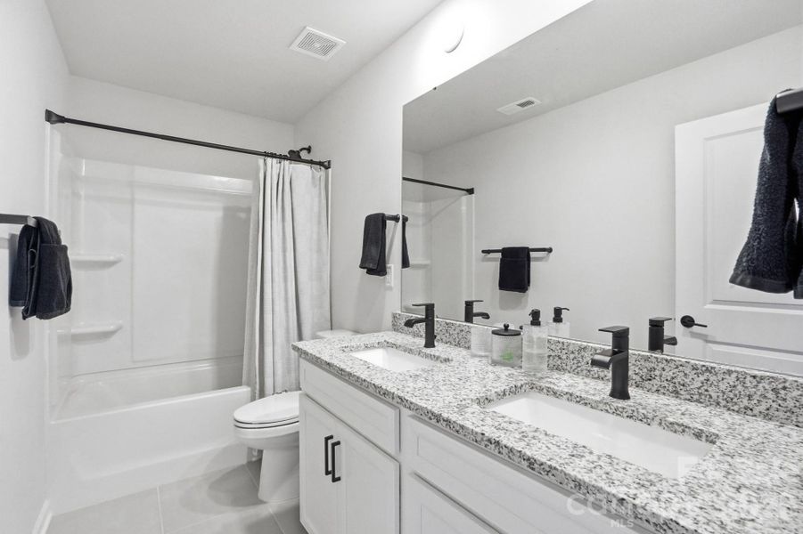 Furnished interior view inside a new home in , Charlotte (Image 32).