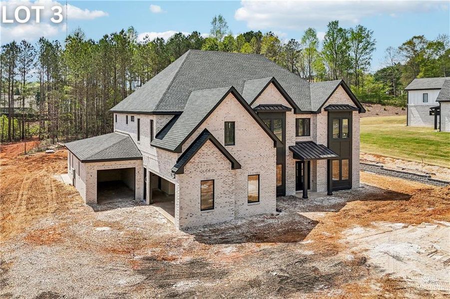 In-progress construction of a new home in , Braselton, GA (Image 8).