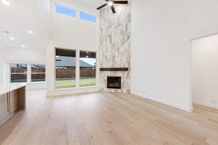 Spacious, unfurnished interior of a new home in Windsong Ranch Classic 61, Prosper (Image 38).