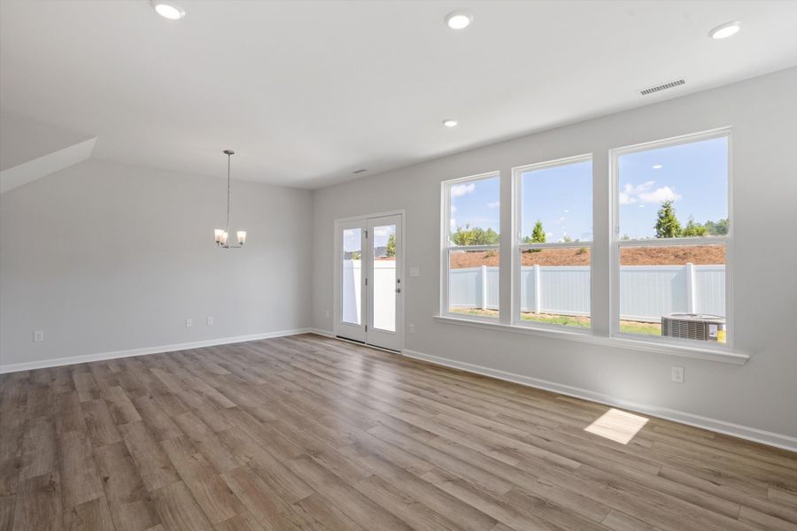 Spacious, unfurnished interior of a new home in Sweetbrier, Durham (Image 17).