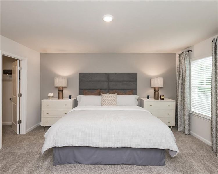 Furnished interior view inside a new home in , Conyers (Image 10).