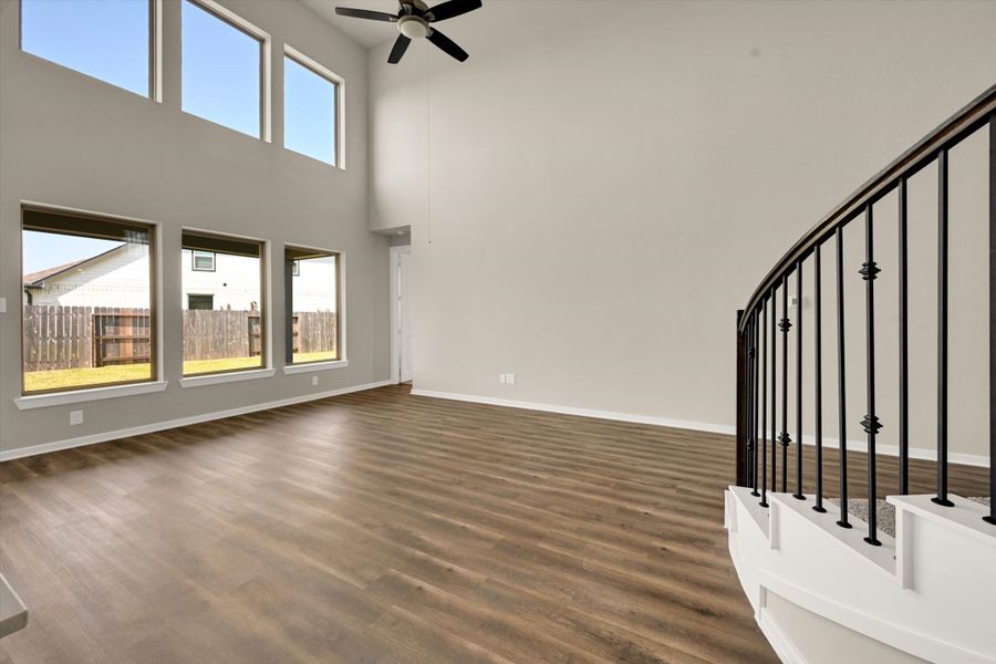 Spacious, unfurnished interior of a new home in Sunterra 50s, Katy (Image 24). Spacious, unfurnished interior of a new home in Sunterra 50s, Katy (Image 24).
