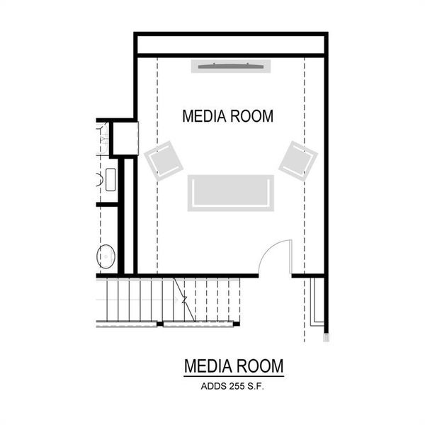 2D floor plan layout of this home in Windmore, Princeton, TX (Image 6).
