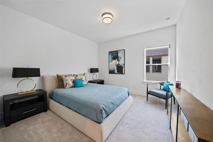 Furnished interior view inside a new home in , Prosper (Image 8).