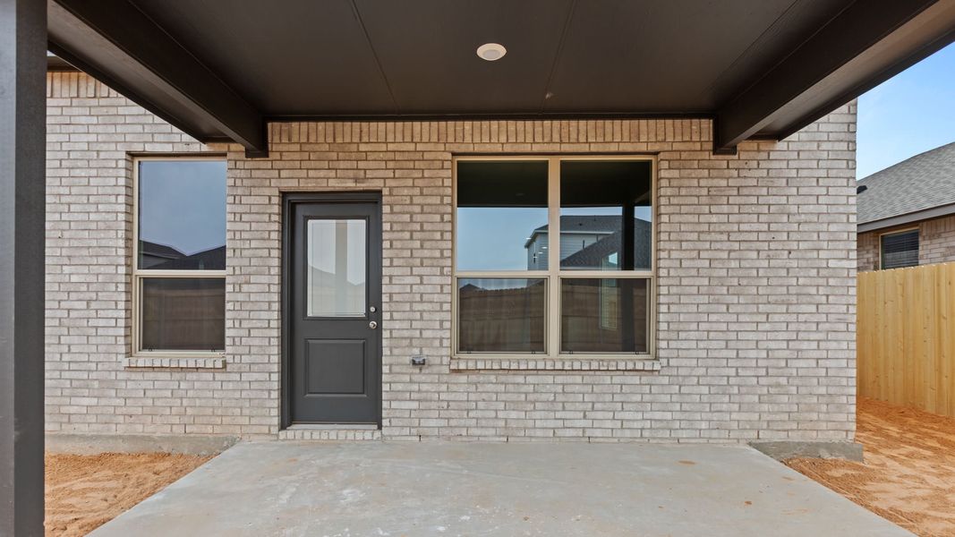 Representative exterior photo of a completed home built from the Shelby by D.R. Horton in Legacy South, Midland, TX (Image 18).