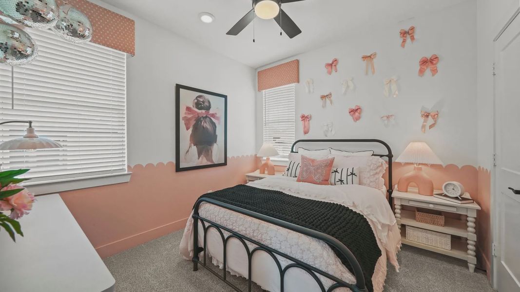 Furnished interior view inside a new home in Grange, Katy (Image 35).