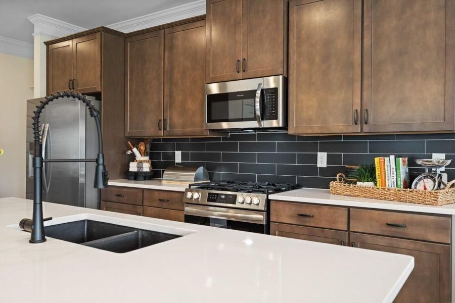 Furnished interior view inside a new home in Sycamore Crest, Calhoun (Image 16).