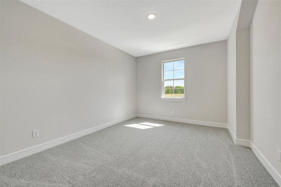 Spacious, unfurnished interior of a new home in Wellington, Haslet (Image 25). Spacious, unfurnished interior of a new home in Wellington, Haslet (Image 25).