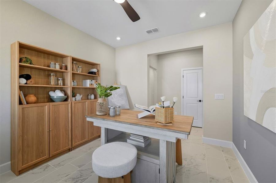 Furnished interior view inside a new home in , Clermont (Image 15).