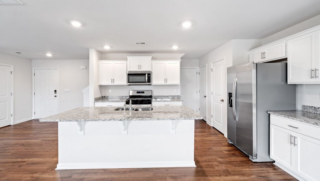 Furnished interior view inside a new home in Harrier Point, Woodruff (Image 8).