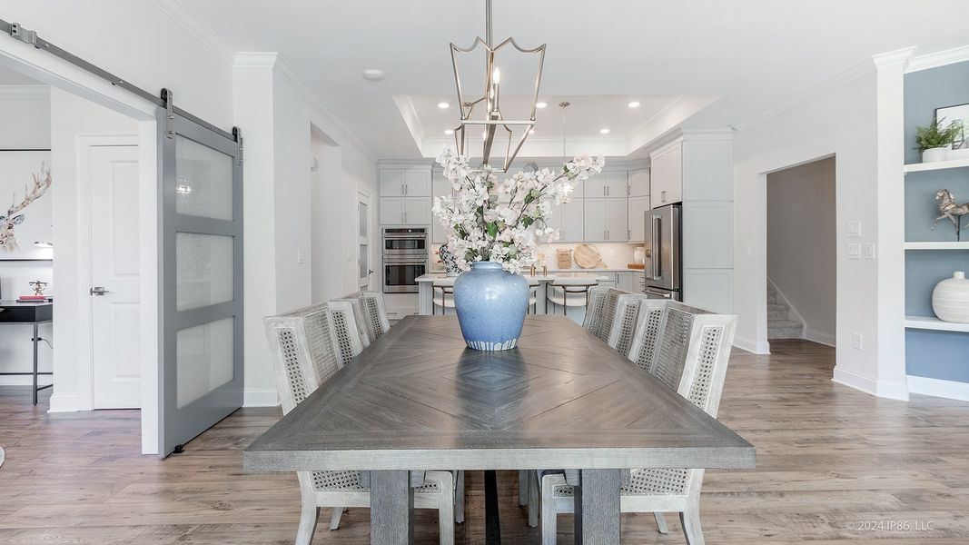 Representative furnished interior of a home built from the Promenade by Epcon Communities in The Courtyards at Bailey Farms, Dacula (Image 47).
