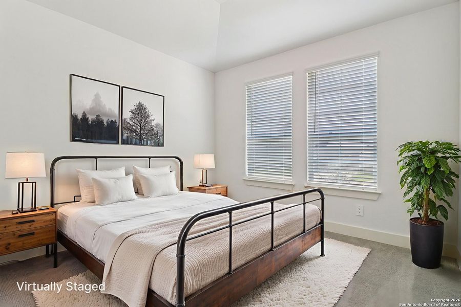 Furnished interior view inside a new home in Carmel Ranch, Schertz (Image 19).