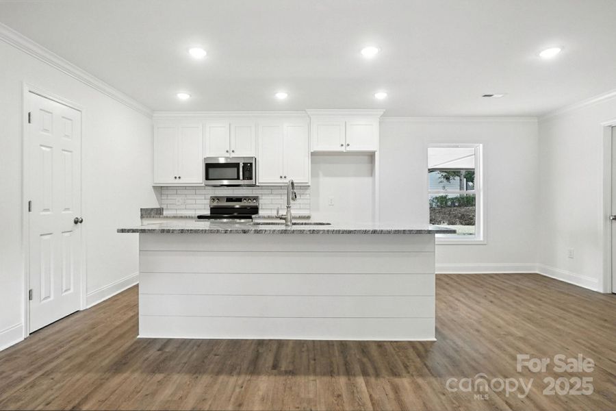 Furnished interior view inside a new home in , York (Image 8).