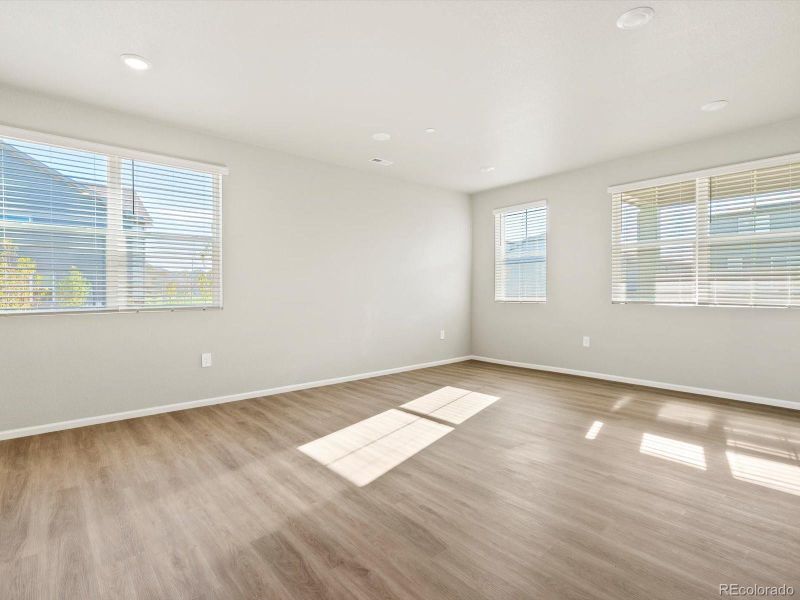 Spacious, unfurnished interior of a new home in Poudre Heights: The Meadow Collection, Windsor (Image 20).